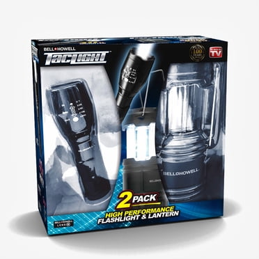 Bell + Howell Taclight Lampe de Poche et Lanterne Ensemble de Camping Ultime