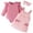 Red, variant on Ymyiu Going Home Outfit Baby Girl Casual Baby Girl 3-Piece Outfit Set: Soft Infant Romper + Adorable Toddler Skirt + Cute Headband (Hot Pink,9-12 Months)