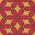 thumbnail image 1 of Ahgly Company Tapis d'Intérieur Lavable en Machine Carré Transitionnel Rouge Cramoisi, 7 Pieds Carré, 1 of 7