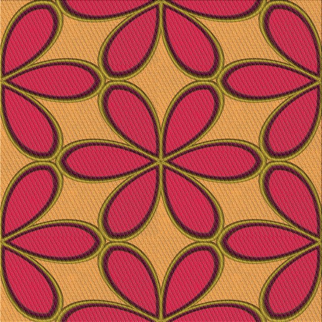 Ahgly Company Tapis d'Intérieur Lavable en Machine Carré Transitionnel Rouge Cramoisi, 7 Pieds Carré