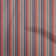 thumbnail image 1 of oneOone Popeline de Coton Tissu Rouge Rayures Matériel de Couture Tissu Imprimé au Mètre 56 Pouces de Large, 1 of 4