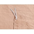 thumbnail image 4 of Swift Home Dot Clip Textured Duvet Cover Set, Soft All Season Bedding with Zipper Closure, King, Pink, 4 of 5