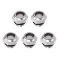 thumbnail image 1 of Unique Bargains M12x1.25mm Male Threaded Aluminum Air Compressor Oil Level Gauge Sight Glass 5Packs, 1 of 5