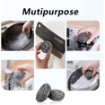 thumbnail image 4 of KITORY Rough Whetstone Knife with Green Plastic Base and Stainless Steel Scrubber Set, Sharpening Stone and Steel Wool Pads Kitchen Cleaner Kit, Multi-use Kitchen Tool Supplies, 2024 Gifts, 4 of 7