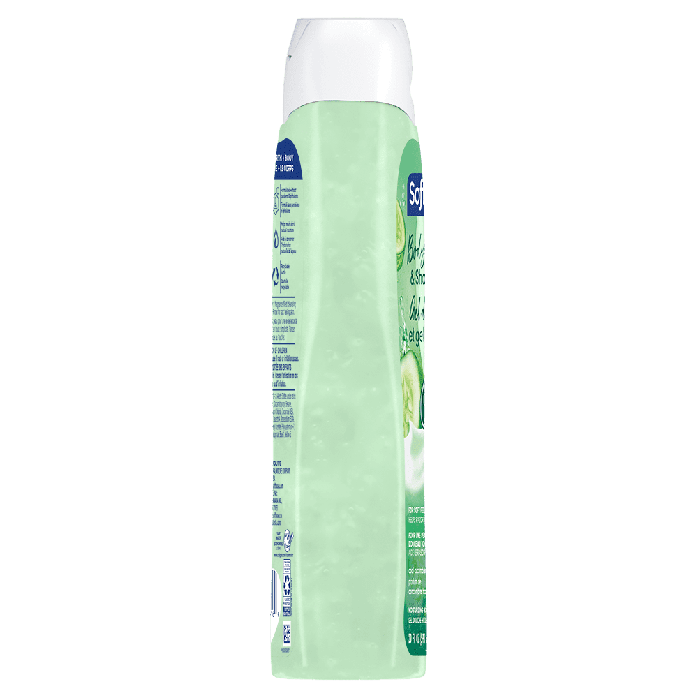 Softsoap Moisturizing Body Wash and Shave Gel, Cool Cucumber Scent, 591 mL