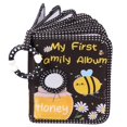 thumbnail image 1 of HLONK Soft Cloth Photo Book Polyester Baby Photo Album Free Illustration My First Picture Book Easy to Access Picture Album for Baby, 1 of 10