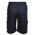 thumbnail image 5 of Men's Cargo Shorts Plus Size Big and Tall Cargo Shorts Multi-Pockets Relaxed Summer Drawstring Beach Shorts Pants, 5 of 5