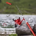 thumbnail image 1 of Pen Fishing Rod and Reel Combo Compact Mini Pole with Rotating Spool Wheel for Outdoor Angling Enthusiasts and Travel Adventures, 1 of 3
