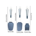 thumbnail image 3 of Two Piece Set,Two Color Baking Three Piece Set Stirring Scraper Cream Spatula Oil Brush Baking Tool Supplies,Two Piece Sets, 3 of 6
