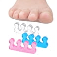 thumbnail image 1 of Baohd 2 Pairs Toe Separator Foot Spacer Supplies Compact Size Long-lasting No Burrs Exquisite Simple Operation Pink, 1 of 6
