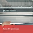 thumbnail image 4 of Black + Decker Natural Convection 4-slice Toaster Oven, 4 of 8