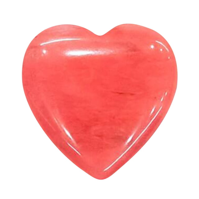 Heart Shape Natural Gemstone Polished Gemstone Rose Quartz Amethyst Flower Pot Fish Tank Decoration