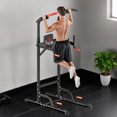 thumbnail image 2 of Soozier Tour de Puissance Réglable avec Barre de Traction et Trempage, Gym à Domicile, 2 of 10