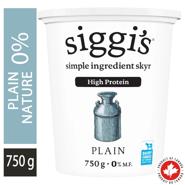 siggi's Plain Skyr Yogurt, High Protein, 0%