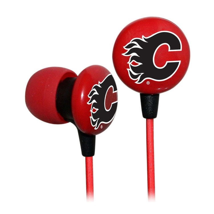 NHL Slap Shot Flames Earphones