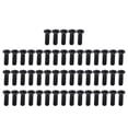 thumbnail image 2 of Ensemble Assorti de 50 Pcs de Vis à Bourrelets DIN 965 Noires Galvanisées pour Machine, 2 of 8