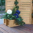 thumbnail image 3 of Yardistry YM11703 Fusion Planter Cedar Privacy Screen, Brown, 3 of 4