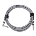 thumbnail image 2 of Electric Guitar Cable, 6.5mm Right Angle to Straight Connector Guitar Connection Cord Instrument Cable, 2 of 7