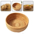 thumbnail image 3 of Handcrafted natural wicker fruit rack with exquisite weaving, perfect for, 3 of 4