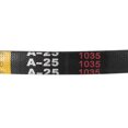 thumbnail image 3 of Unique Bargains A25 V-Belts 25' Mid-Perimeter, A-Section Rubber Drive Belt 2pcs, 3 of 3