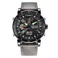 thumbnail image 1 of XZNGL Montre Numérique Homme Mode Montre de Sport Étanche Quartz Numérique Led Montres Décontractées, 1 of 1
