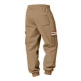 thumbnail image 3 of Ceisia Pantalon Décontracté Ample Uni pour Homme Taille Élastique à Cordon de Serrage Sport Cadeau Travail, 3 of 9