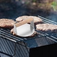 thumbnail image 4 of Stainless Steel Meatloaf Meat Press Round Block Burger Press Kitchen Tool Meat Press Pad, 4 of 6