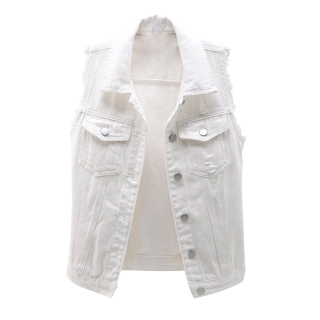 WRKEKC Vestes pour Femmes Tendance, Trench pour Femmes, Veste Sans Manches Unie de Printemps pour Femmes