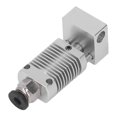 thumbnail image 4 of Kit de Hotend en Métal, Refroidissement Rapide Design Intégré Tête d'Extrudeuse d'Imprimante 3D Résistant à l'Usure pour Filaments en Nylon ABS Rouge, Argent, 4 of 8