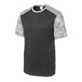 thumbnail image 1 of Gravity Threads T-Shirt Athlétique CamoHex - Gris Fer/blanc - Petit, 1 of 1