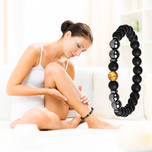 Iumwxz Classic Fashion Magnet Anklet Colorful Stone Frosted Stone Anklet Jewelry