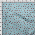 thumbnail image 3 of oneOone Silk Tabby Fabric Pomegranate Fruit Decor Fabric Printed BTY 42 Inch Wide, 3 of 4