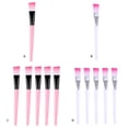 thumbnail image 4 of serony Facial Brush Simple Comfortable Applicator Tool Practical Girl Tools Makeup Accessories with Plastic Handle for Home Salon Using White+Pink, 4 of 7