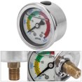 thumbnail image 1 of Pump Gauge, Stainless Steel Diving Manometer, 0-40 MPa Lightweight For Pressure Measuring Diving, 1 of 8