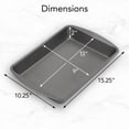 thumbnail image 3 of GoodCook Everyday Nonstick Steel Baking Pan, 9" x 13", Gray, 3 of 8
