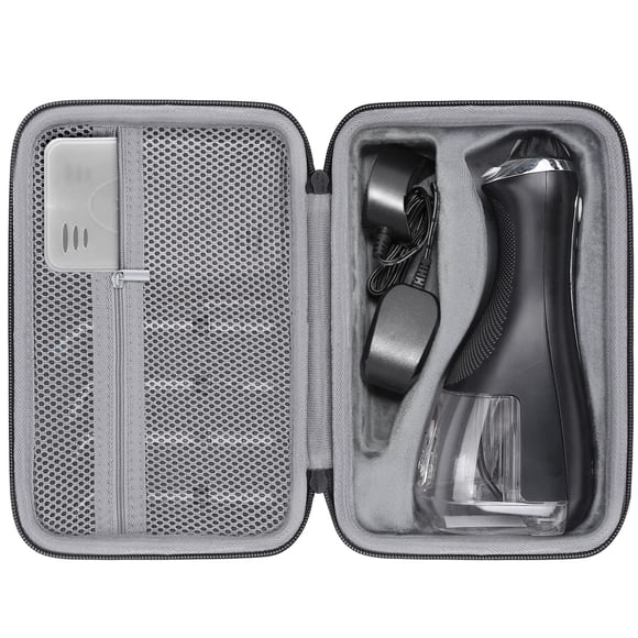 co2CREA Hard Case Replacement for Waterpik Cordless Advanced 2.0 Water Flosser WP-580 WP-582 WP-583 WP-587 (Black Case)
