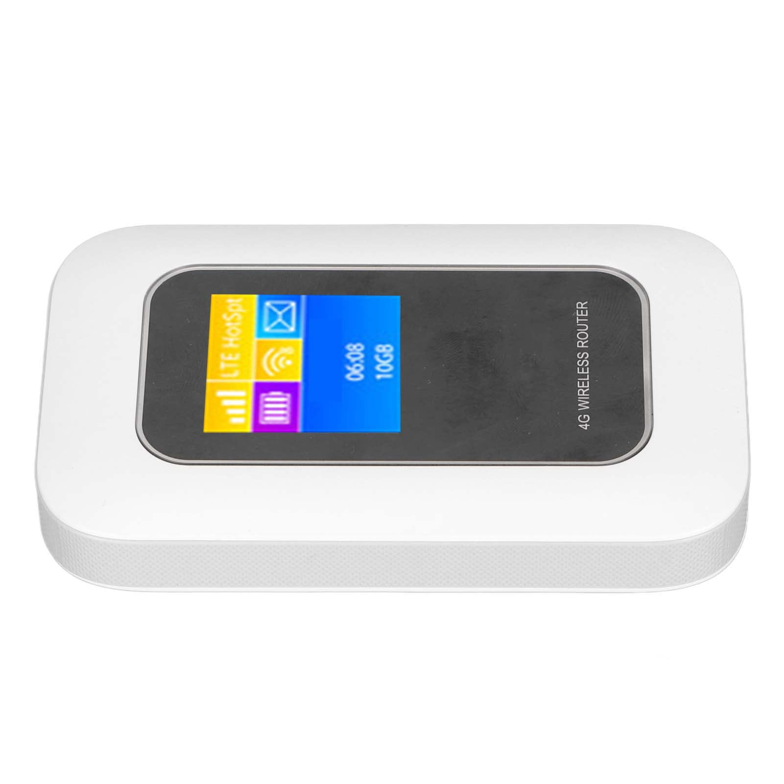 Mobile LTE Hotspot, Portable Smooth WiFi Hotspot Device Long Standby Stable High Gain with SIM Card Slot for Home