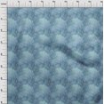 thumbnail image 4 of oneOone Velvet Royal Blue Fabric Abstract Sewing Craft Projects Fabric Prints By Yard 58 Inch Wide, 4 of 4