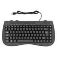 thumbnail image 1 of Clavier d'Ordinateur, Clavier USB Durable en Plastique Mini Clavier Câblé Clavier Finition de Luxe, 1 of 7