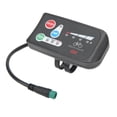 thumbnail image 4 of Compteur d'Affichage pour Vélo Électrique, Panneau de Contrôle d'Affichage LED en Plastique pour Vélo Performance Finement Réglée, 4 of 7