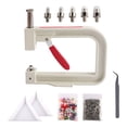 thumbnail image 3 of Pearl Handmade Setting Machine Beads Punching Machine 4/5/6/8/10mm for Shoes Multicolor, 3 of 8
