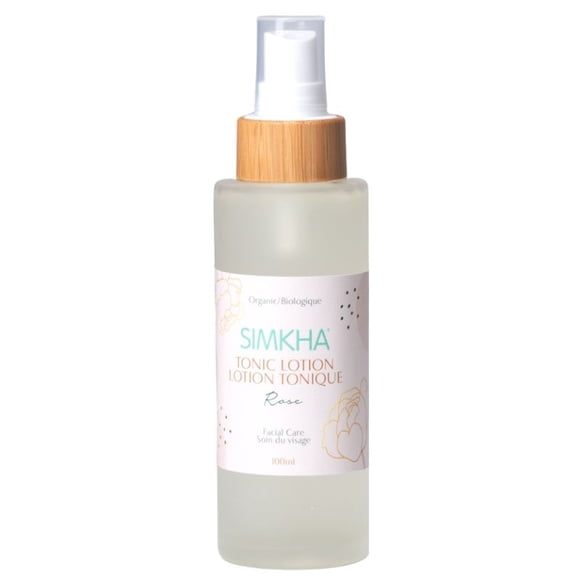 SIMKHA Beauty Organic and Vegan Tonic lotion- Rose water, soothing facial care