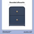 thumbnail image 3 of Storkcraft Santos 2-Drawer Nightstand, 3 of 12