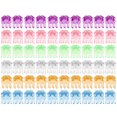 thumbnail image 1 of 60pcs Jardinage Orchidée Clips en Plastique en Forme de Rose Plantes Vigne Support Clip, 1 of 7