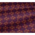 thumbnail image 5 of oneOone Viscose Jersey Fabric Check & Triangle Ikat Print Fabric By The Yard 60 Inch Wide, 5 of 5
