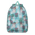 thumbnail image 1 of Owl and Forest Pattern Backpack – Cute Cartoon Big Eyes Owl Bookbag for Outdoor Use and School, 1 of 5