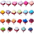 thumbnail image 2 of Crinkle Paper Raffia Shreds Colorful Boxes Filling Material DIY Packaging Confetti Wedding Party Greeting Tissue Accessories Light Purple, 2 of 6