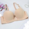 thumbnail image 1 of Women's Plus Size Seamless Wirefree Bra, Full Coverage Comfort Breathable Support Everyday T-Shirt Bra, 1 of 3