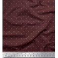 thumbnail image 1 of Soimoi Rayon Crepe Fabric Triangle Shirting Printed Fabric 1 Yard 46 Inch Wide, 1 of 3