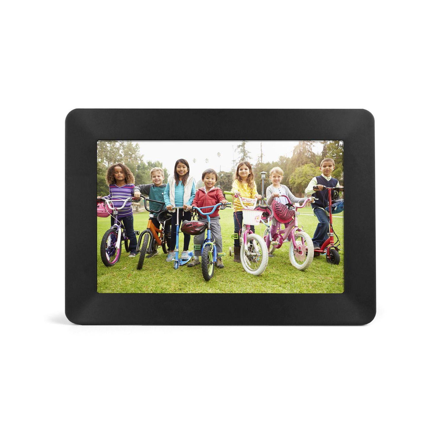 Cadre photo numérique WIFI 10" avec écran tactile IPS et mémoire de 8 Go